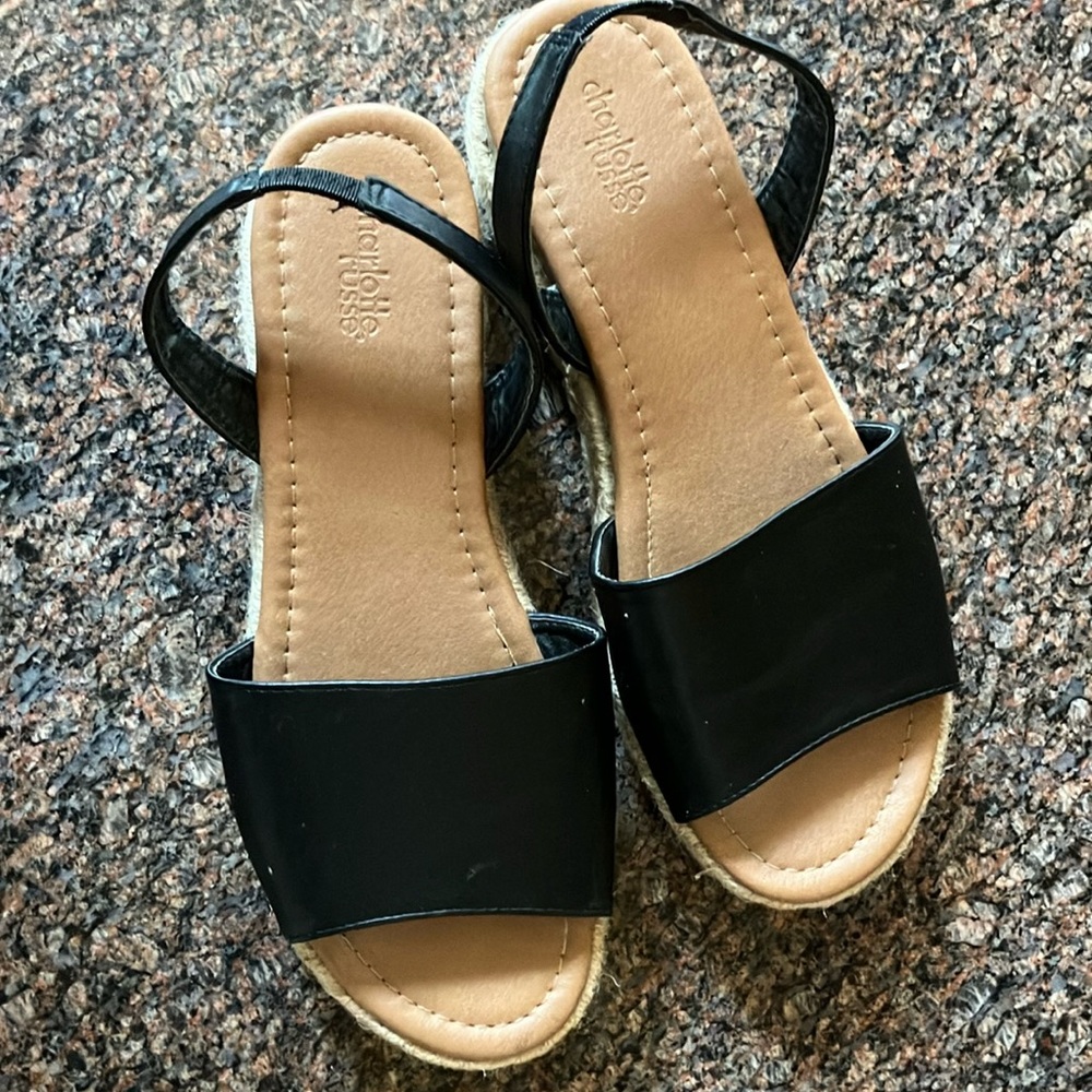 Charlotte Russe platform sandals size 10, 2” platform in good condition